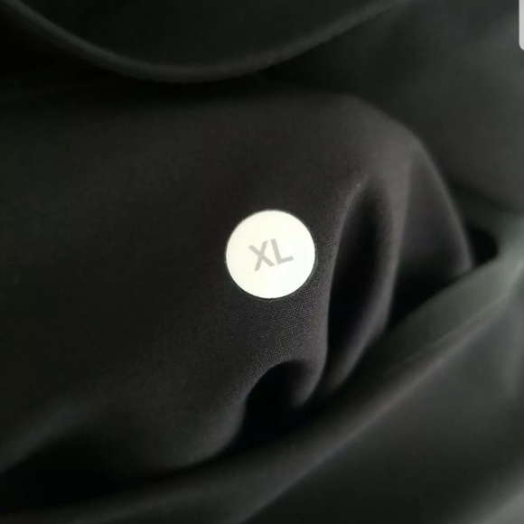 $298 LULULEMON Palindro Jacket Sz XL Black Heathered Black Waterproof Reversible - Picture 8 of 8
